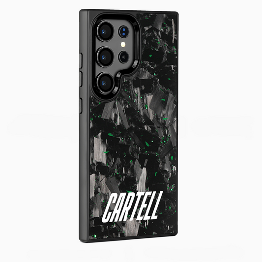 Carell Case mit Metall Grün