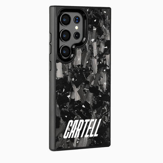 Carell Case mit Metall Silber