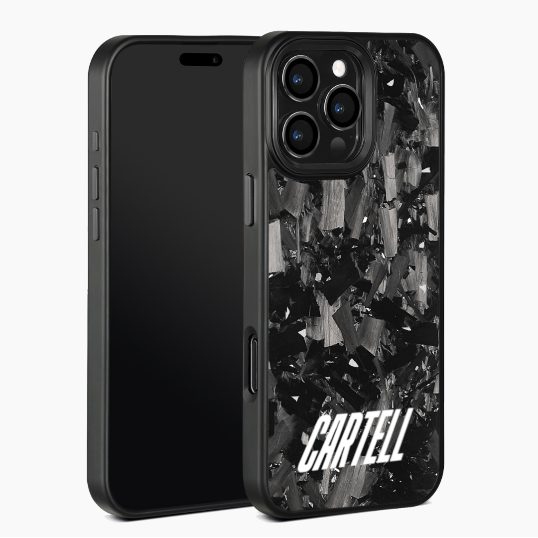 Carbon Case mit Metall APX-Silver