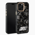 Carbon Case mit Metall Desert-Gold