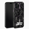Carbon Case mit Metall Midnight-Purple