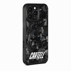 Carbon Case mit Metall Amerius-Blue