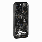 Carbon Case mit Metall King-Blue