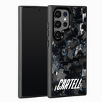 Carell Case mit Metall Amerius-Blue