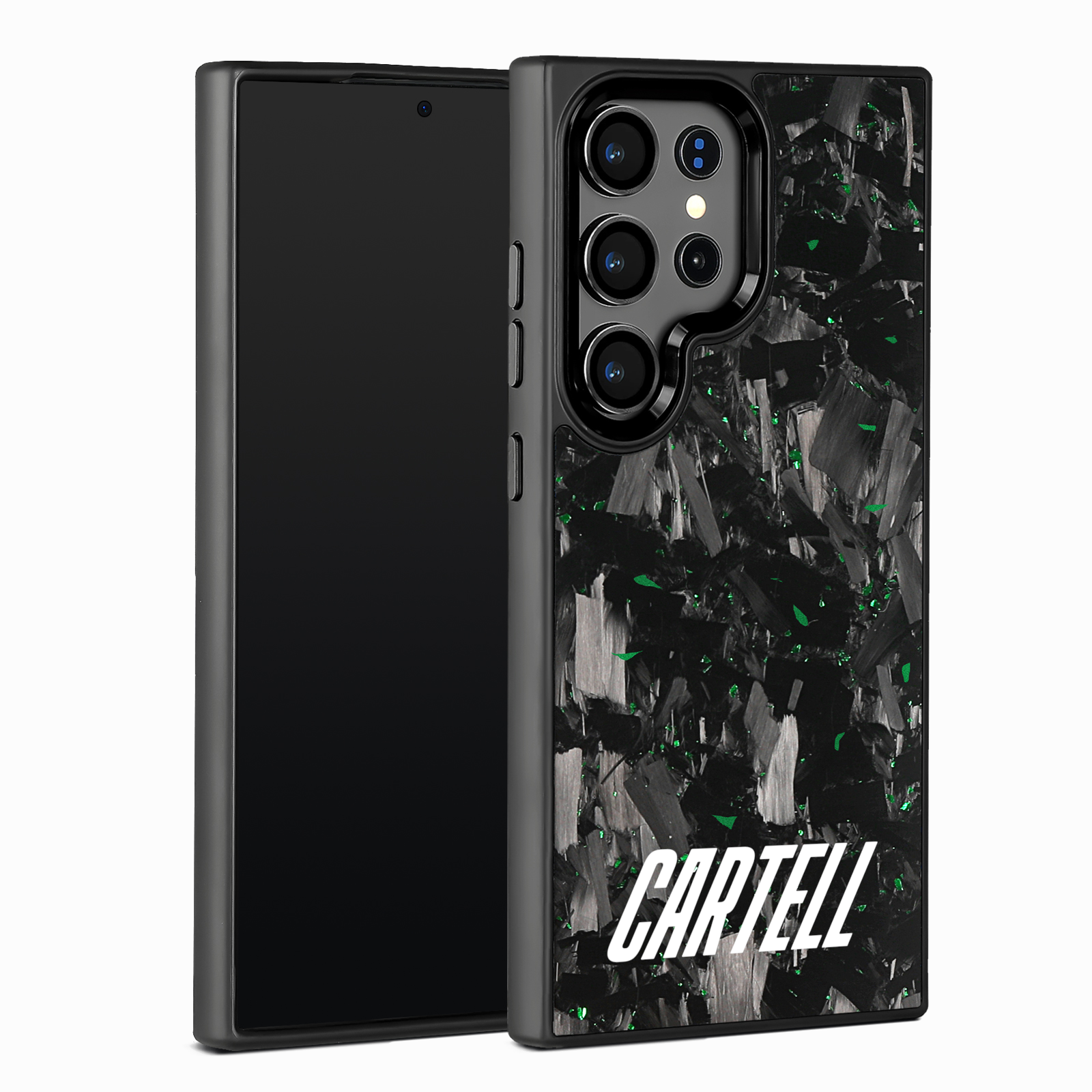 Carell Case mit Metall Mesali-Green