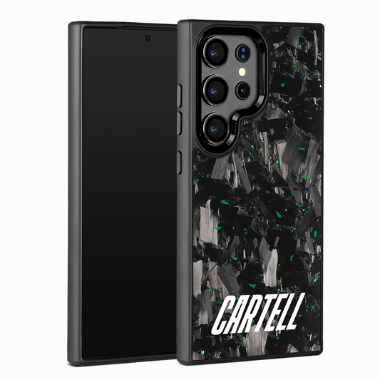 Carell Case mit Metall Grün