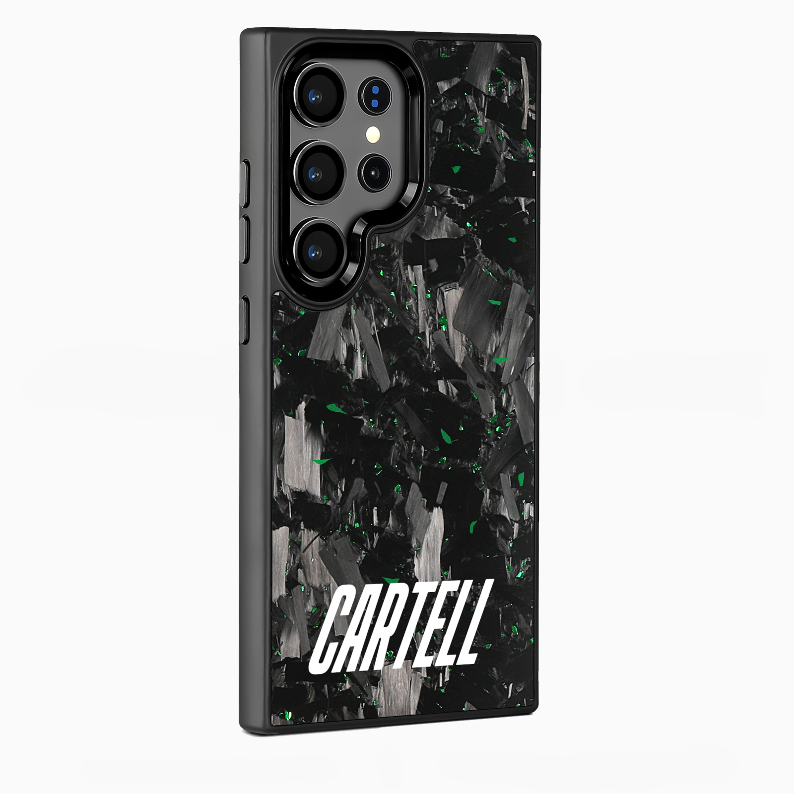 Carell Case mit Metall Mesali-Green