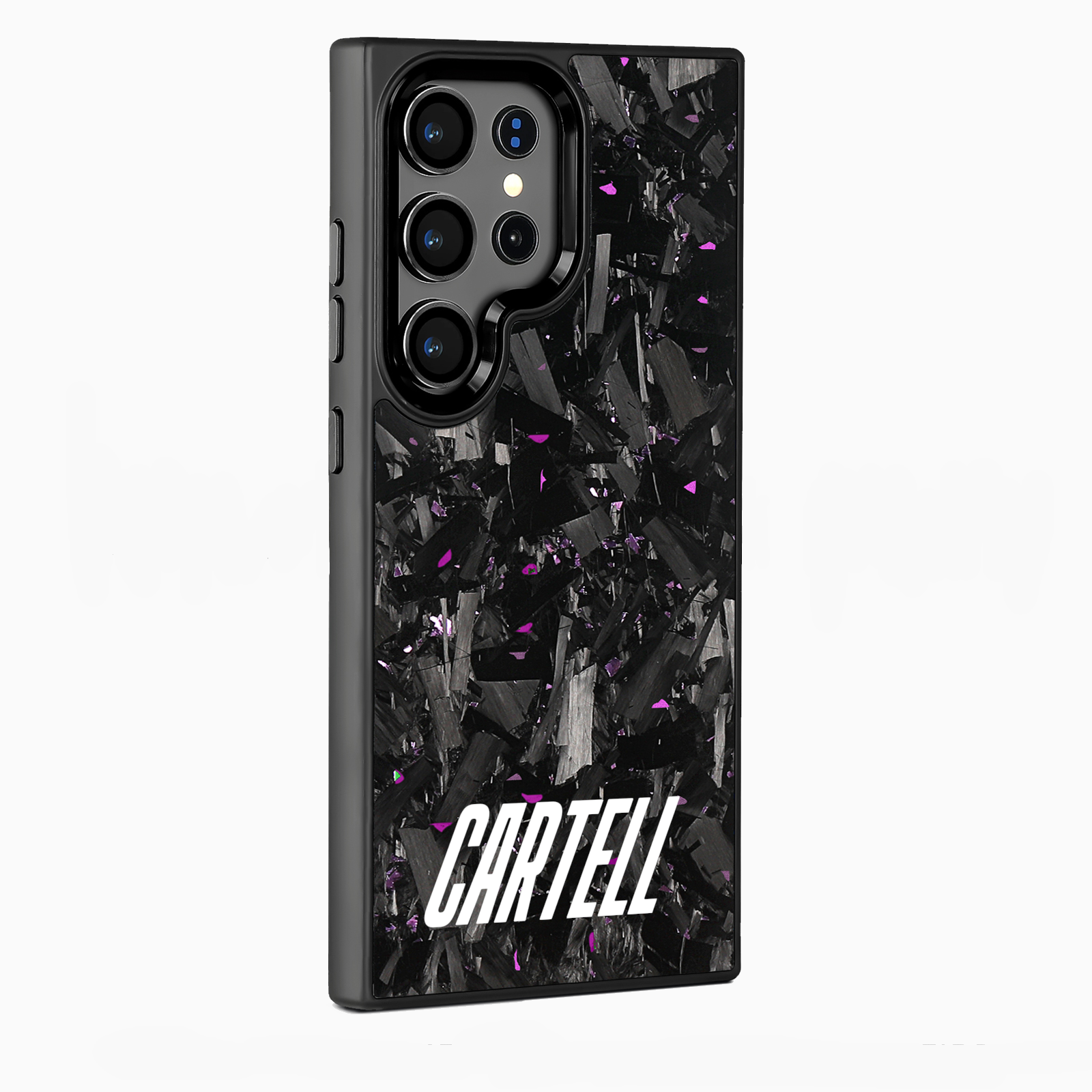 Carell Case mit Metall Midnight-Purple