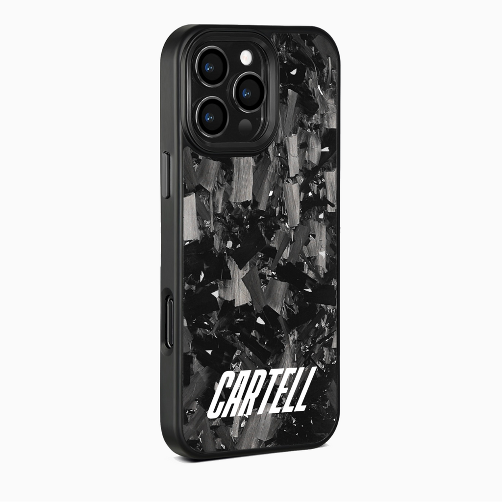 Carbon Case mit Metall APX-Silver