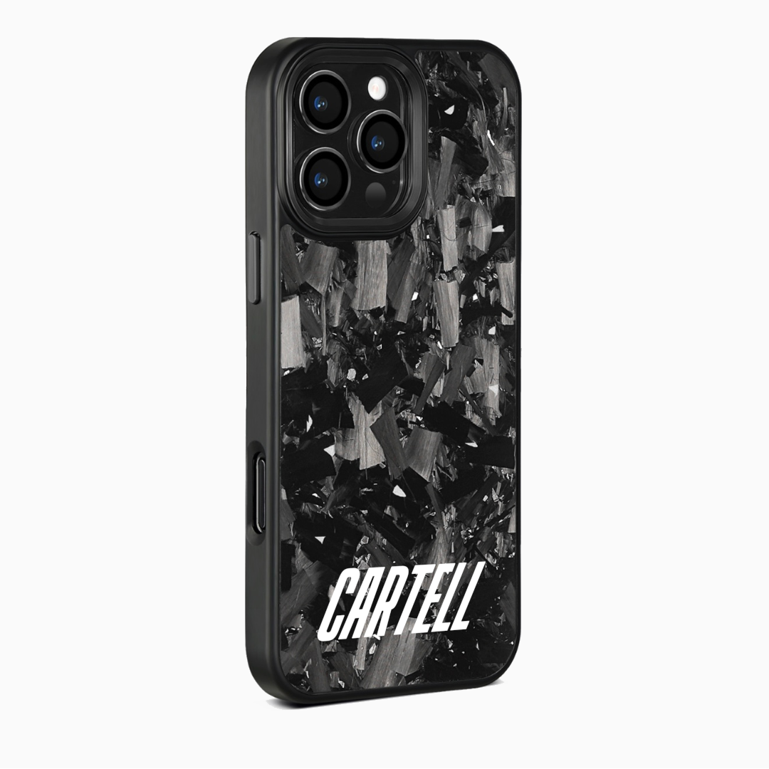 Carbon Case mit Metall APX-Silver