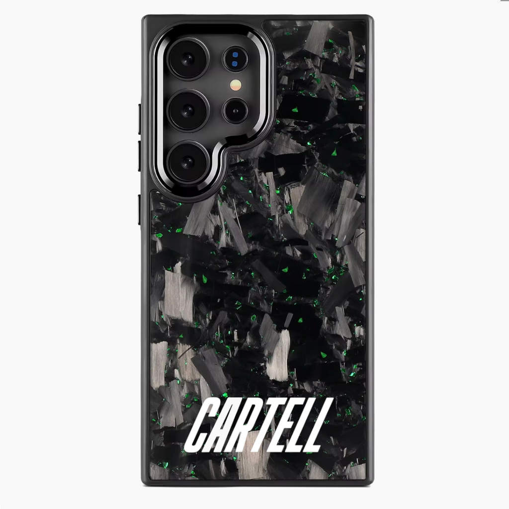 Carell Case mit Metall Mesali-Green