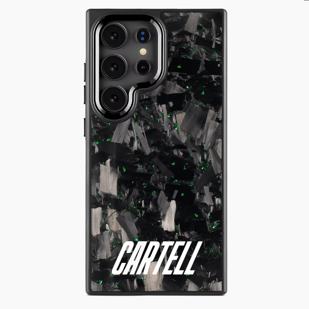 Carell Case mit Metall Mesali-Green