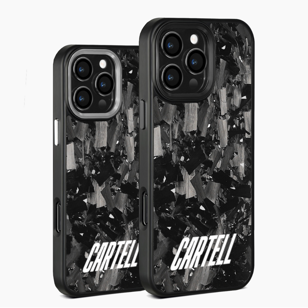 Carbon Case mit Metall APX-Silver