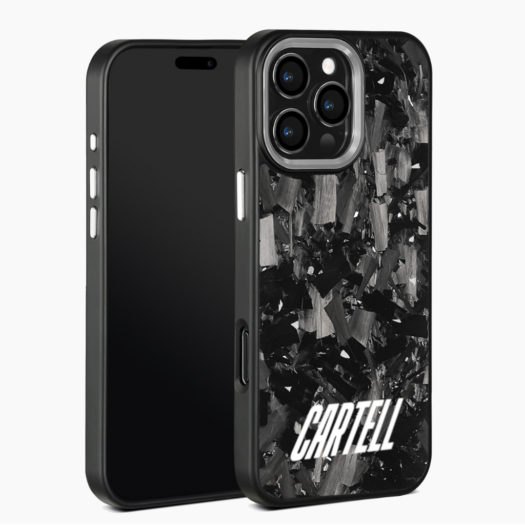 Carbon Case mit Metall APX-Silver
