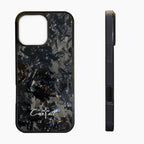 Cartell Case mit Blau Gold Flakes für iPhone