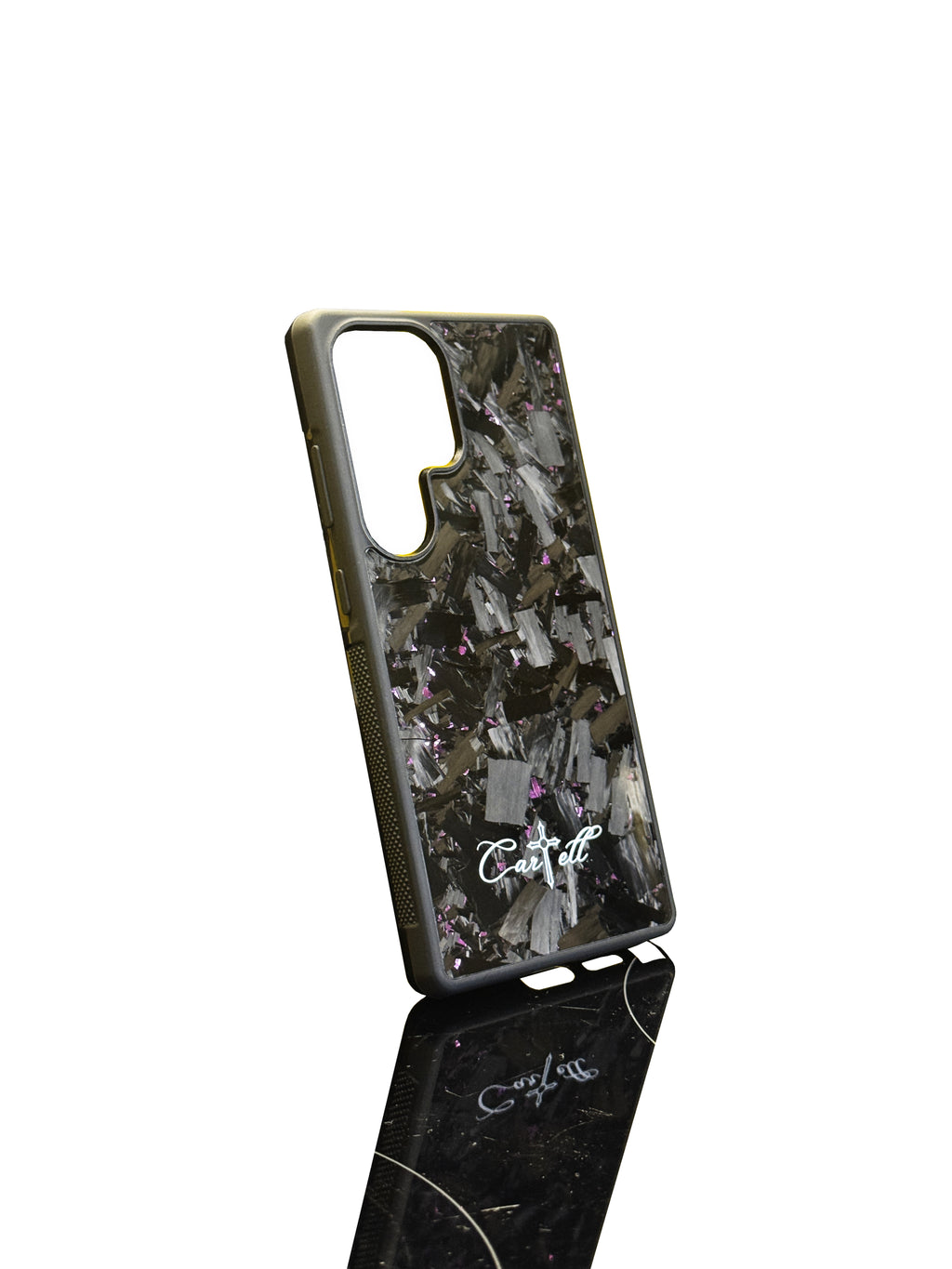 Cartell Case mit Blau Gold Flakes für Samsung
