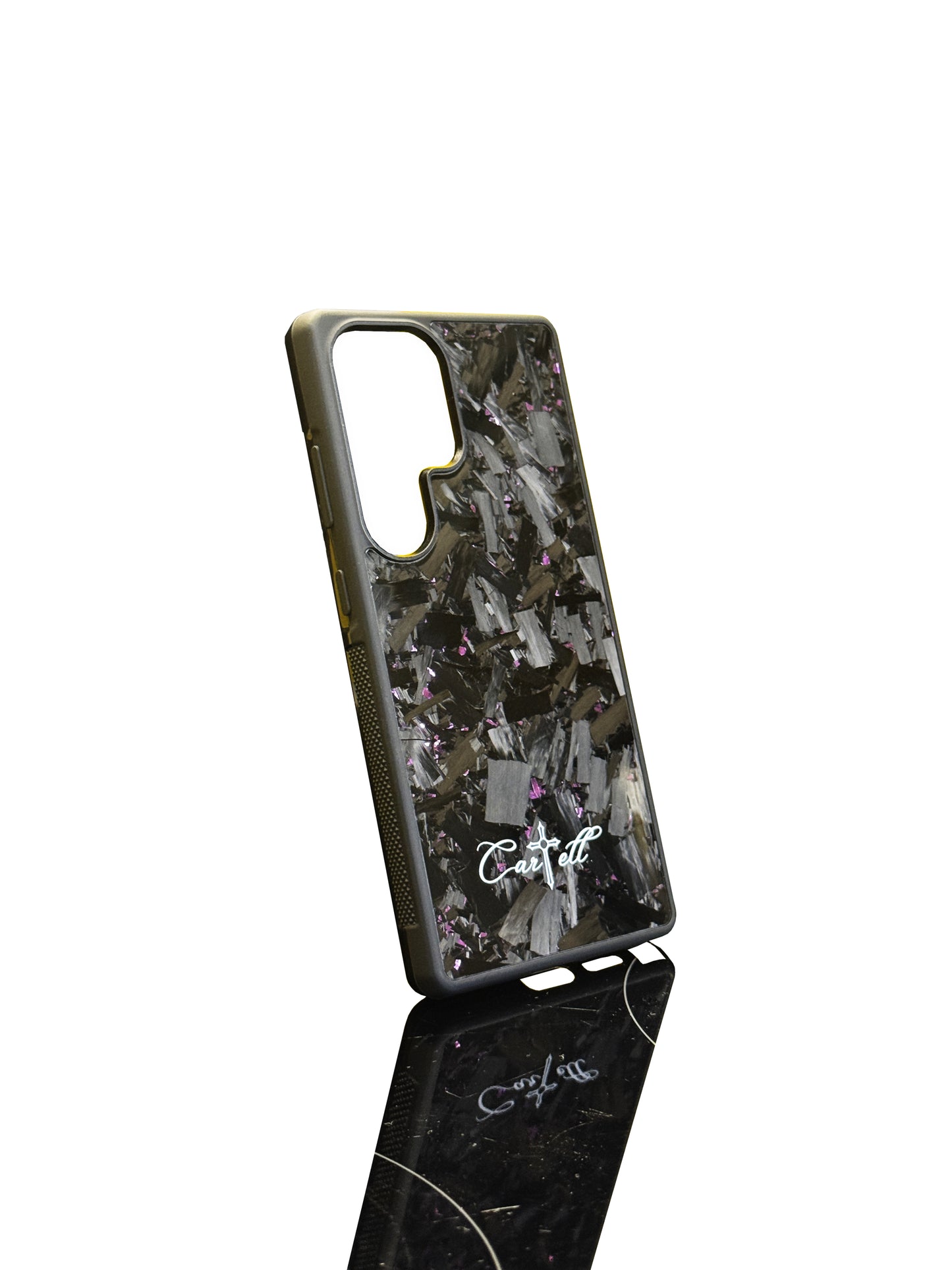 Cartell Case mit Blau Gold Flakes für Samsung