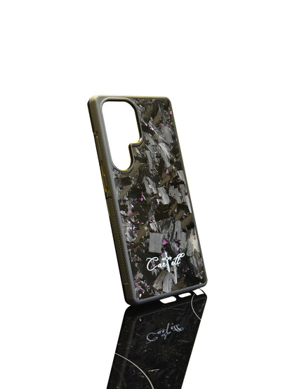 Cartell Case mit Blau Gold Flakes für Samsung