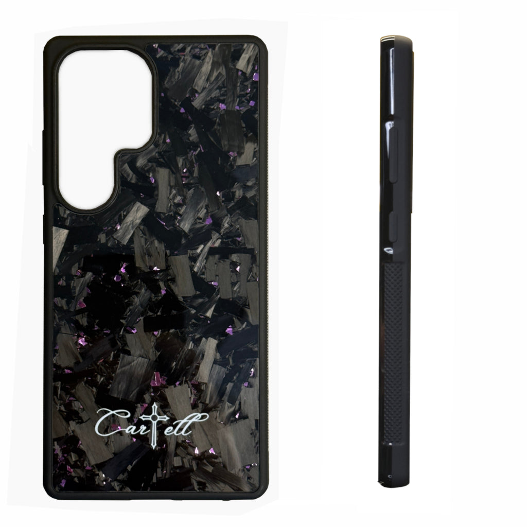 Cartell Case mit Lila Flakes für Samsung