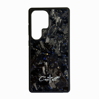 Cartell Case mit Blau Gold Flakes für Samsung
