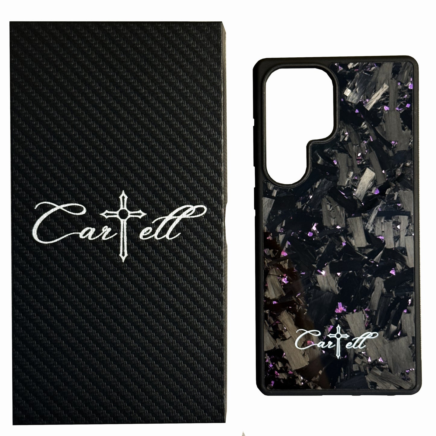 Cartell Case mit Lila Flakes für Samsung