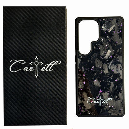 Cartell Case mit Lila Flakes für Samsung