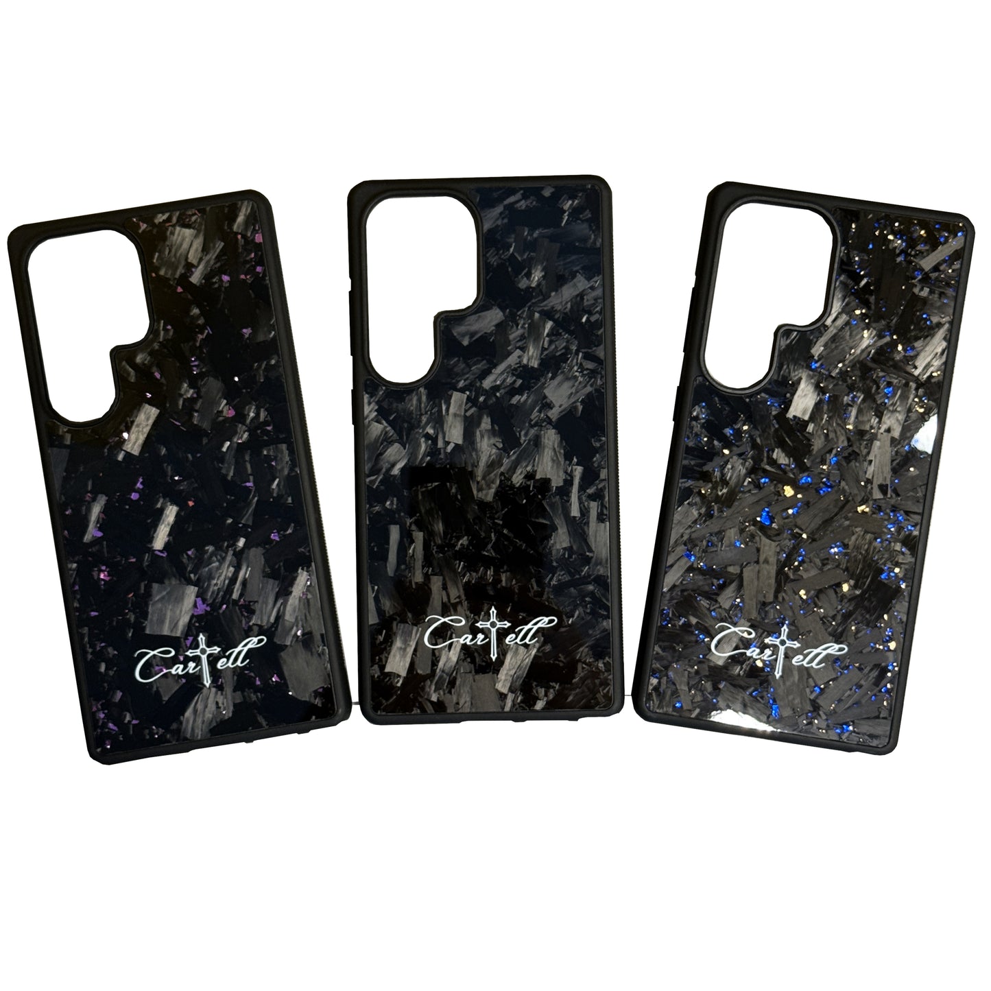 Cartell Case mit Lila Flakes für Samsung