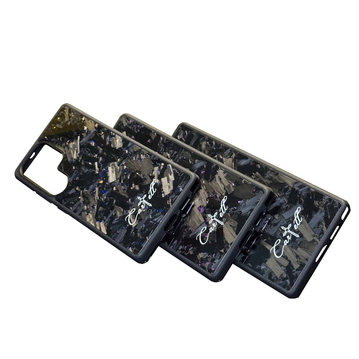 Cartell Case mit Lila Flakes für Samsung