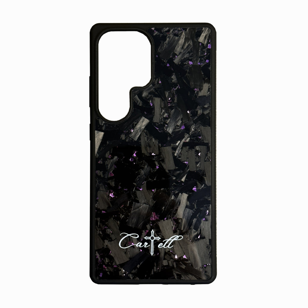 Cartell Case mit Lila Flakes für Samsung